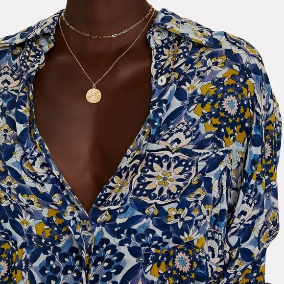 CHUFY Pia Capri Button-Down Shirt XS - Picture 5 of 12